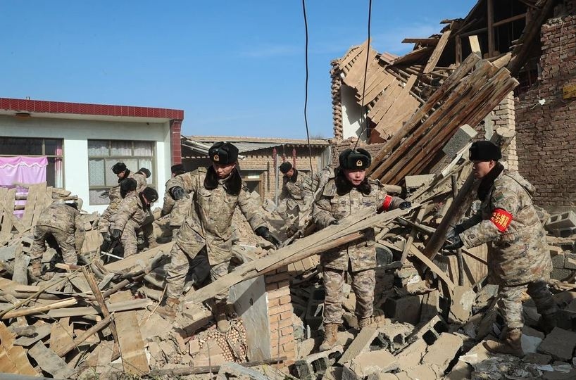 Cam Túc (Trung Quốc) tiếp tục hứng chịu động đất ngày cuối năm